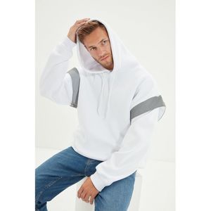 NWT Trendyol Men Oversize Hood Knit Sweatshirt